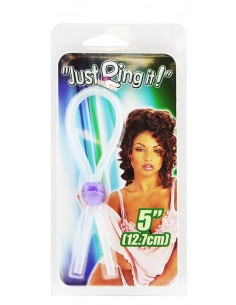 Pierścień na Penisa Silicone Lasso Cock Ring Single Bead - Pierścienie erekcyjne niewibrujące - 1 2