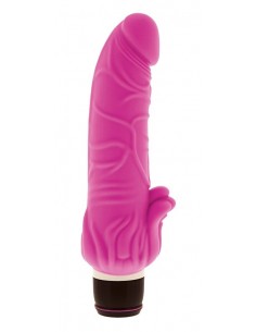 Realistyczny wibrator Purrfect Silicone Classic 7Inch Pink - Wibratory Realistyczne - 1
