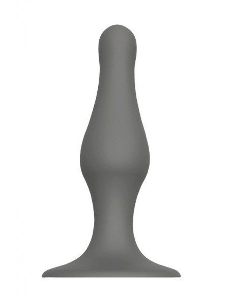 Buttplug Dream Toys Grey Plug With Suction Cup - Korki analne pozostałe - 1
