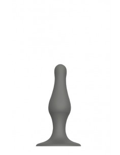 Buttplug Dream Toys Grey Plug With Suction Cup - Korki analne pozostałe - 1