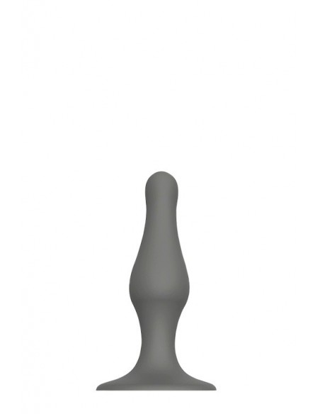 Buttplug Dream Toys Grey Plug With Suction Cup - Korki analne pozostałe - 1