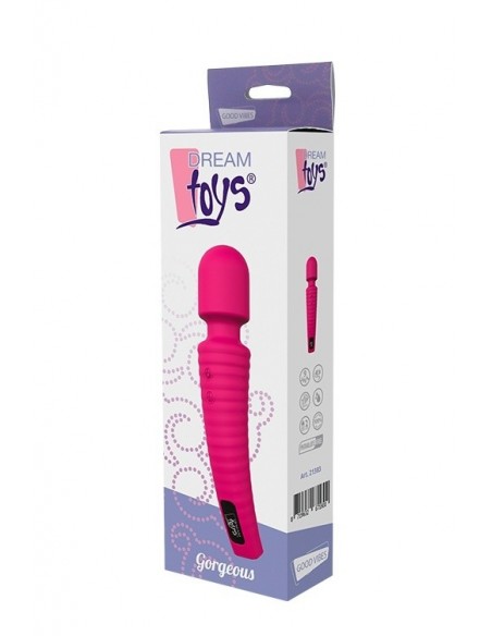 Masażer Ciała i Łechtaczki Gorgeous Magenta - Wibratory Magic Wand - 2
