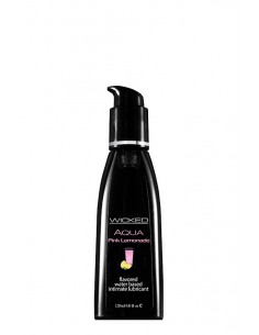 Lubrykant WICKED AQUA PINK LEMONADE 120 ml - Lubrykanty do seksu klasycznego - 1