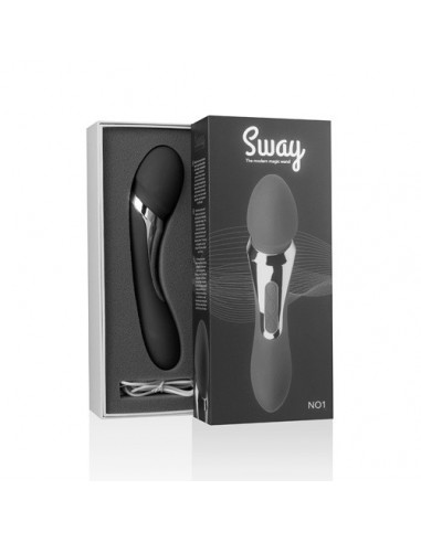 Masażer Wibrator Sway Vibes Wand - Czarny - Wibratory Magic Wand - 8