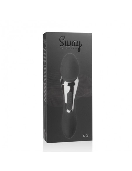 Masażer Wibrator Sway Vibes Wand - Czarny - Wibratory Magic Wand - 9
