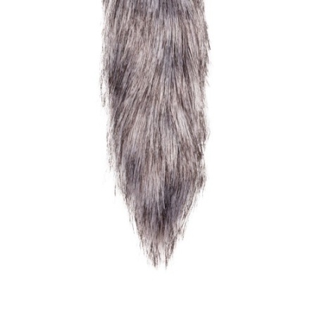 Metalowy Korek Analny Lisi Ogon - Stal Nierdzewna, Głębokość Wsuwania 6 cm - 4