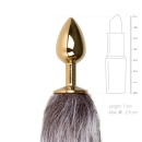 Stalowy Korek Analny Butt Plug z Lisim Ogonem - 3