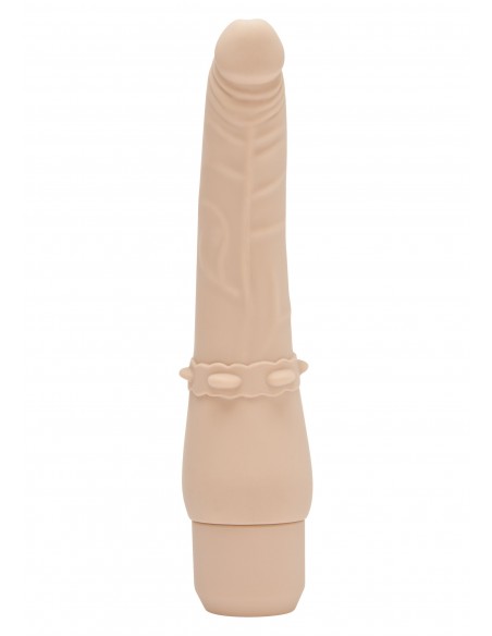 Realistyczny wibrator Classic Smooth Vibrator Nude - Wibratory Realistyczne - 1