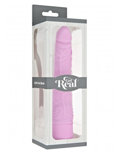 Realistyczny wibrator Classic Slim Pink - Wibratory Realistyczne - 2