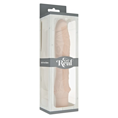 Wibrator Classic Large z realistyczną sylwetką i 7 trybami – 25 cm - 1 2