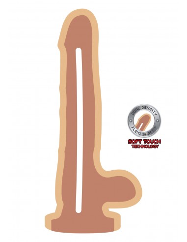 Dildo Dual Density Dildo9 Inch Balls - Dilda realistyczne - 2