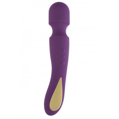 Masażer różdżkowy Zenith Luz Purple z 7 trybami wibracji, 33,5 cm - 1