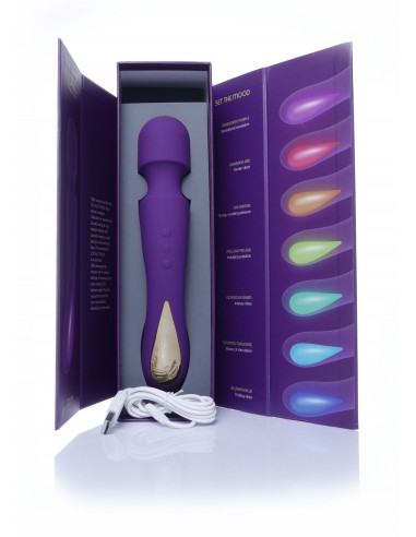 Masażer ciała i łechtaczki Zenith Purple - Wibratory Magic Wand - 3