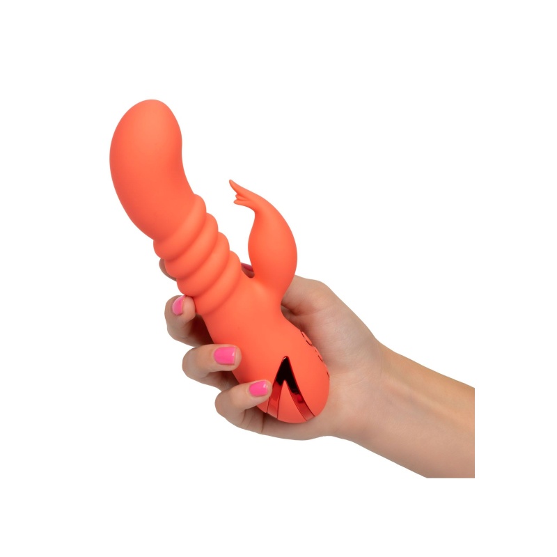 Wibrator Orange County Cutie pchający 11,5 cm - 7