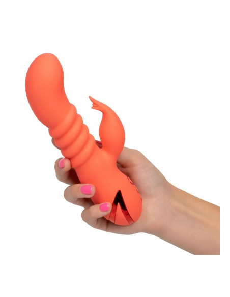 Ekskluzywny Wibrator Orange County Cutie - Wibratory Króliczki - 7