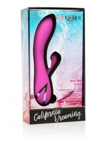 Ekskluzywny Wibrator Malibu Minx - Wibratory Króliczki - 2