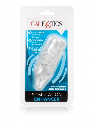 Stymulująca Nakładka Na Penisa Stimulation Enhancer White - Przedłużki i nakładki na penisa - 2