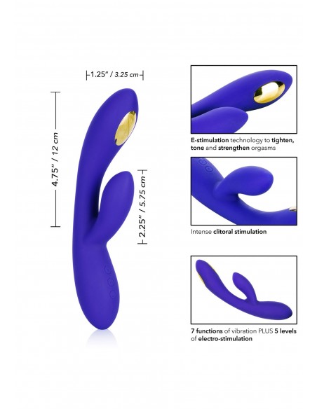Wibrator Króliczek Estim Dual Wand - Wibratory Króliczki - 4