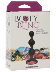 Korek analny Butt Plug Booty Bling Wearable Beads - Kulki analne, koraliki analne - 1 2