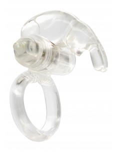 Pierścień na Penisa wibrujący Rabbit Vibrating Cockring - Pierścienie erekcyjne wibrujące - 1