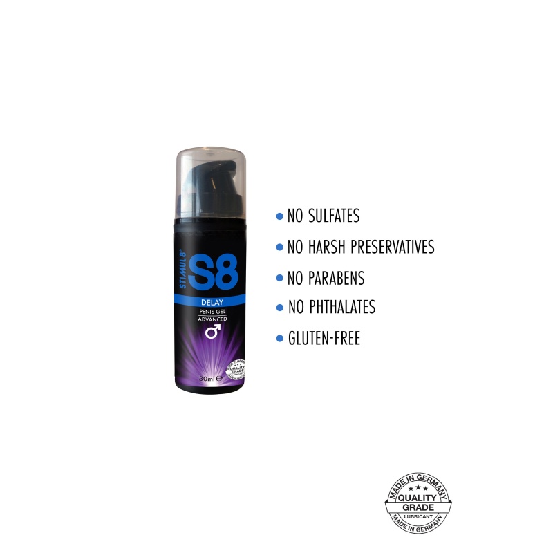 S8 Delay Gel 30 ml - Przedłużenie stosunku - 2