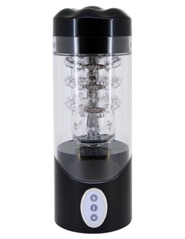 Masturbator Z Wibracją Thrusting Master - Masturbatory i Sztuczne pochwy - 1