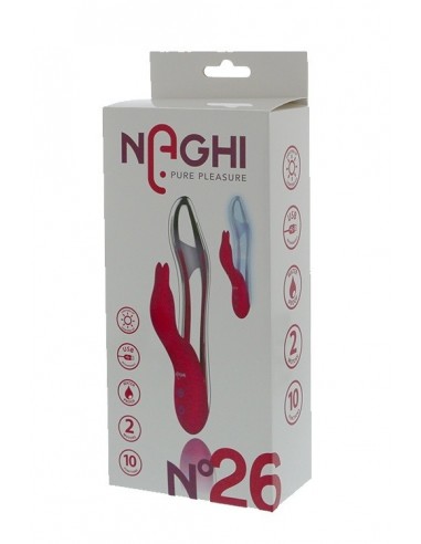 Wibrator Króliczek Naghi No.26 Rechargeable Light-Up Vibe - Wibratory Króliczki - 3