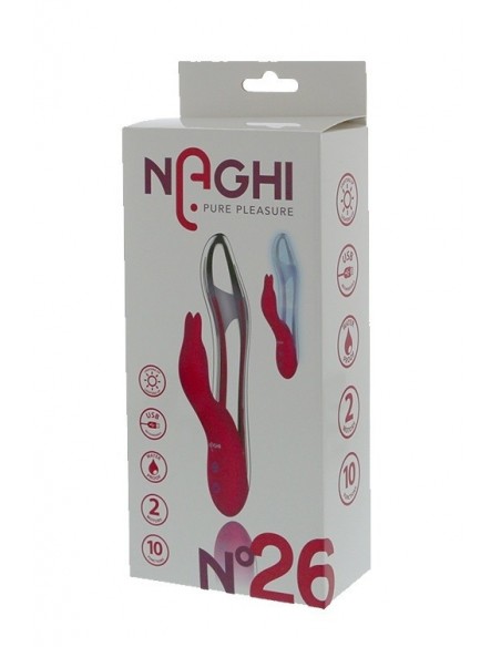 Wibrator Króliczek Naghi No.26 Rechargeable Light-Up Vibe - Wibratory Króliczki - 3