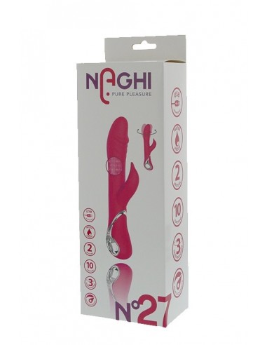 Wibrator Króliczek Naghi No.27 Rechargeable Duo Vibrator - Wibratory Króliczki - 2