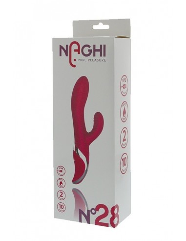 Wibrator Króliczek Naghi No.28 Rechargeable Duo Vibrator - Wibratory Króliczki - 2