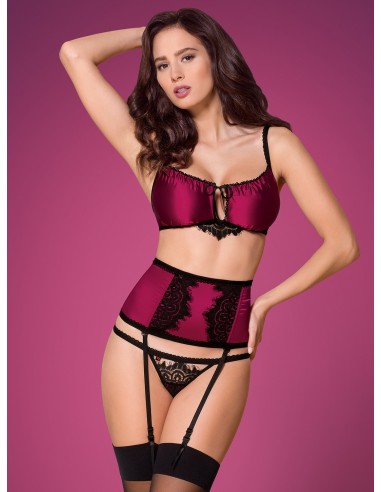 Komplet 3-Częściowy Bielizny Erotycznej 861-Seg-5 - Komplety bielizny erotycznej - 3