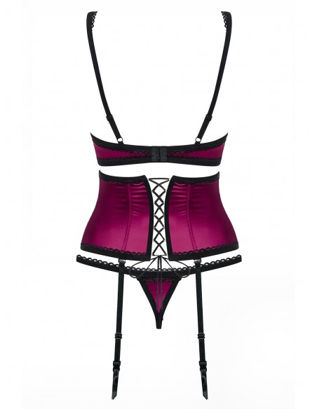 Komplet 3-Częściowy Bielizny Erotycznej 861-Seg-5 - Komplety bielizny erotycznej - 6