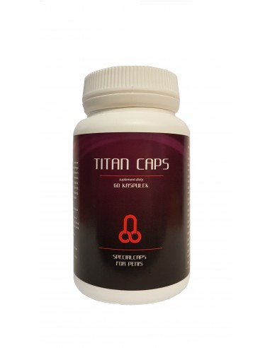 Titan Caps 60 kaps. - Dłuższa i mocniejsza erekcja - 1