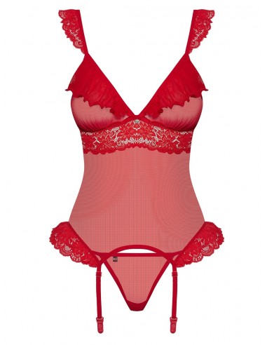 Zestaw 863-Cor-3 Gorset I Stringi - Komplety bielizny erotycznej - 5