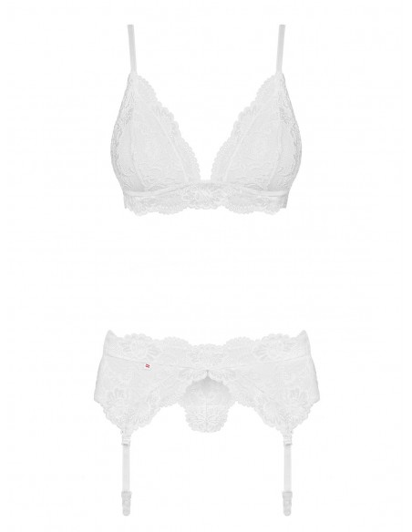 Komplet 3-Częściowy Bielizny Erotycznej 810-Seg-2 S/M - Komplety bielizny erotycznej - 5