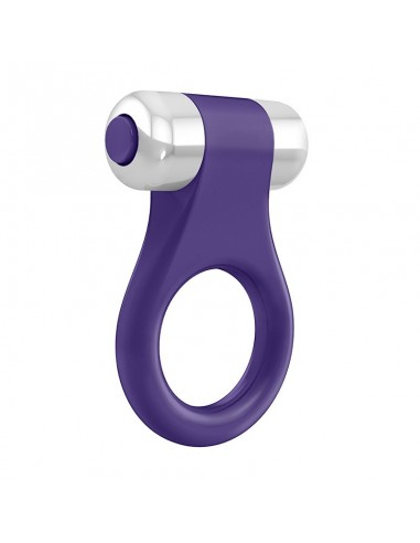 Pierścień na Penisa wibrujący Ovo B1 Vibrating Ring Fioletowy - Pierścienie erekcyjne wibrujące - 1