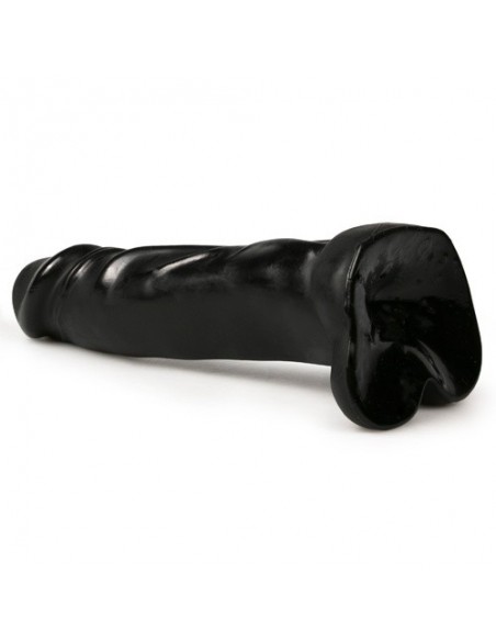 Dildo Gigant XL Dildo All Black 22 cm Czarne - Dilda giganty - 5