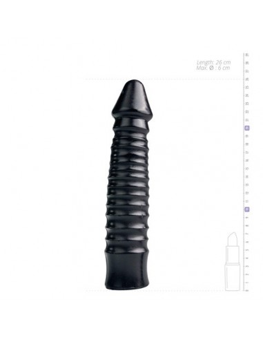 Dildo Gigant XL Dildo All Black 26 cm Czarne - Dilda giganty - 4