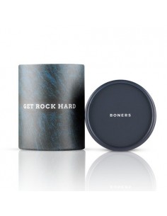 Pierścień erekcyjny Boners Cock Ring And Ball Stretcher - Grey - Pierścienie erekcyjne niewibrujące - 1 2