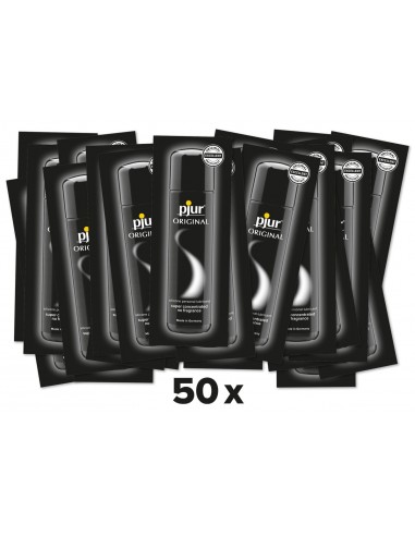 Lubrykant silikonowy Pjur Orginal 1,5 ml - 50 Sztuk - Lubrykanty na bazie silikonu - 1