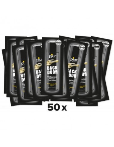 Lubrykant silikonowy Pjur Backdoor Anal Glide 1,5 ml - 50 Sztuk - Lubrykanty na bazie silikonu - 1