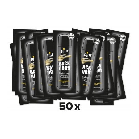 Lubrykant silikonowy Pjur Backdoor Anal Glide 1,5 ml - 50 Sztuk - 1