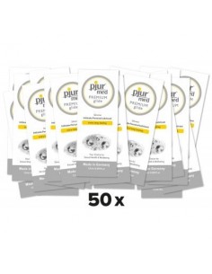 Lubrykant silikonowy Pjur Med Premium Glide 1,5 ml - 50 Sztuk - Lubrykanty na bazie silikonu - 1
