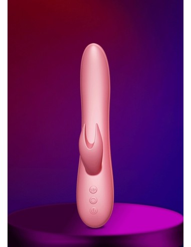 Ekskluzywny Wibrator Mondi Pink - Wibratory Króliczki - 2