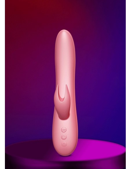 Ekskluzywny Wibrator Mondi Pink - Wibratory Króliczki - 2