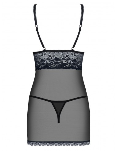 Bielizna Nocna 866-Che-1 Koszulka I Stringi  S/M - Koszule nocne - 4