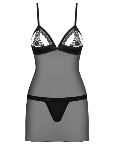 Bielizna Nocna 865-Che-1 Koszulka I Stringi  S/M - Koszule nocne - 3