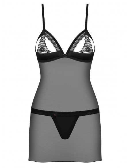 Bielizna Nocna 865-Che-1 Koszulka I Stringi  S/M - Koszule nocne - 3