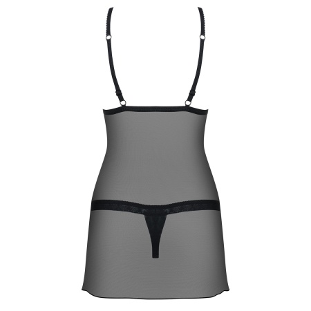 Bielizna Nocna 865-Che-1 Koszulka I Stringi - 4