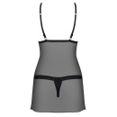 Bielizna Nocna 865-Che-1 Koszulka I Stringi - 4